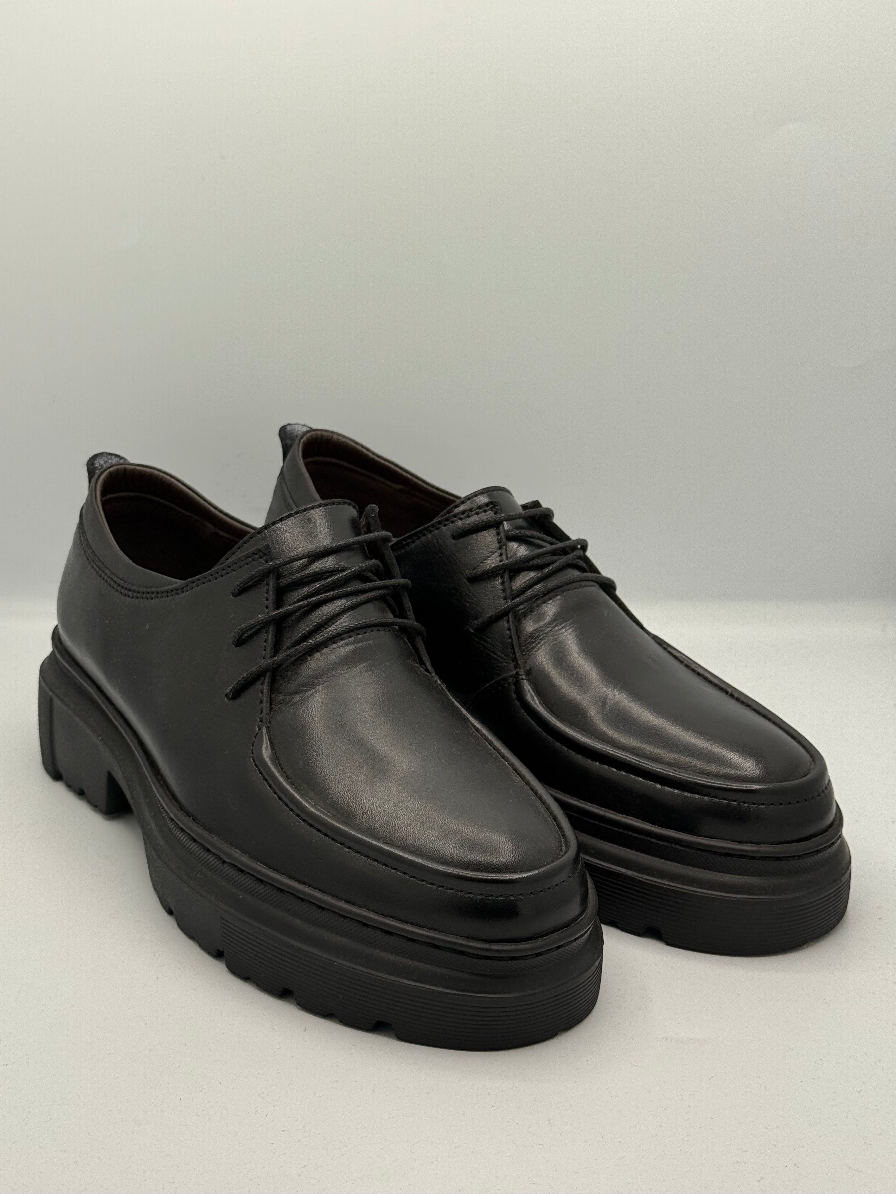 Derbies Platform Prestige – Noir Absolu