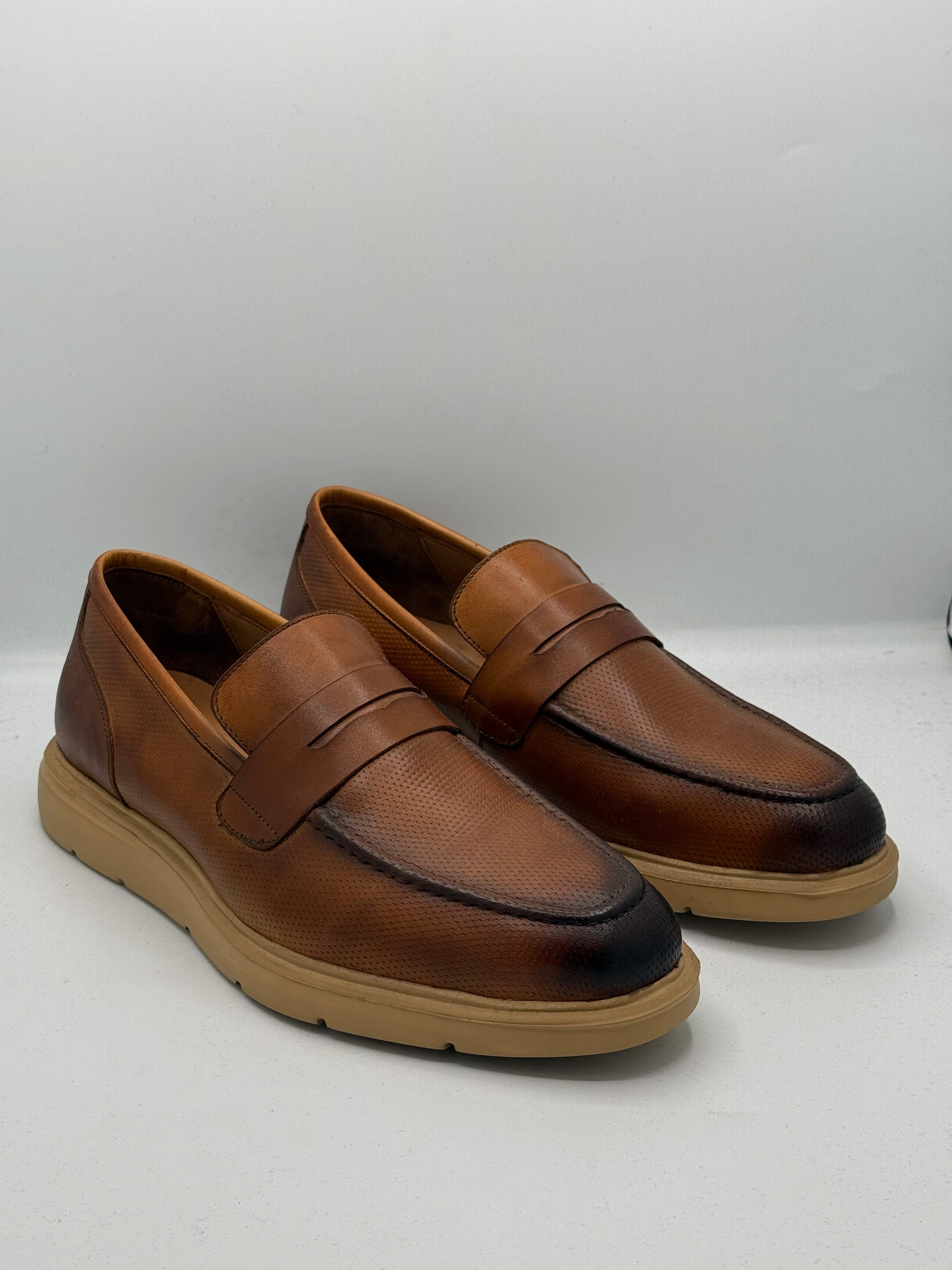 Mocassins Héritage Chic – Marron Cognac