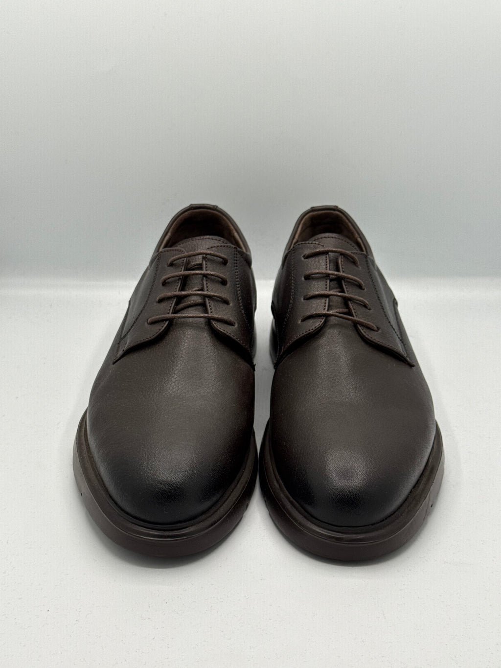 Chaussures homme en cuir Prestige Moderne – Marron Foncé