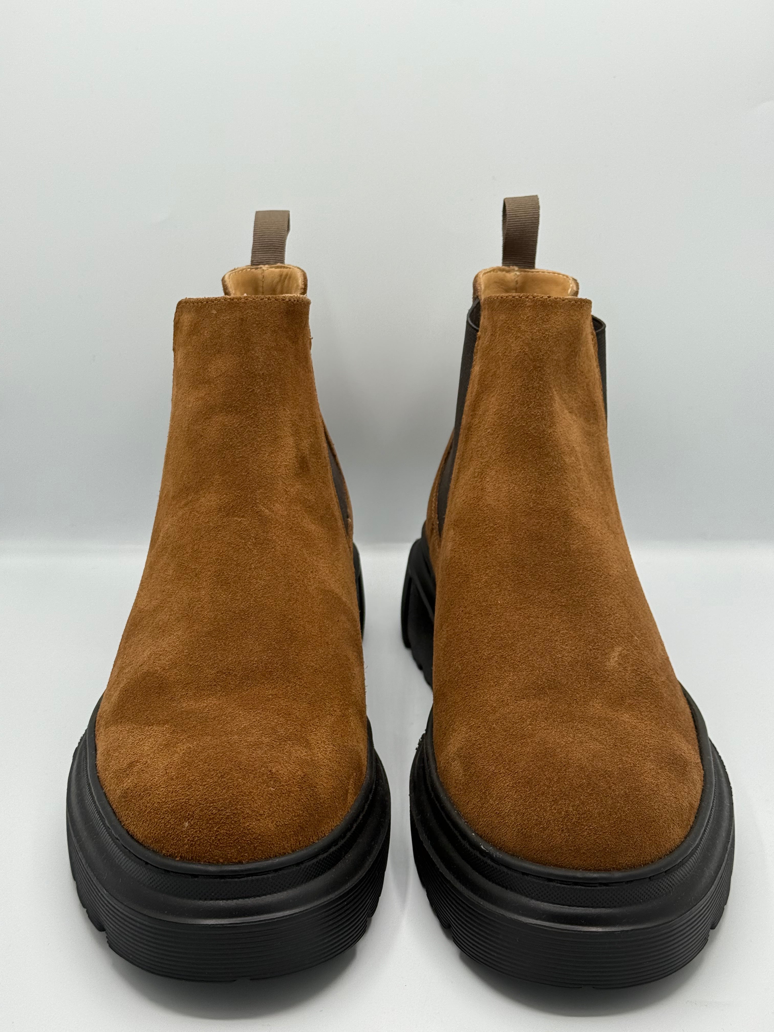 Bottines Chelsea Camel – Suédé Premium & Semelle Track