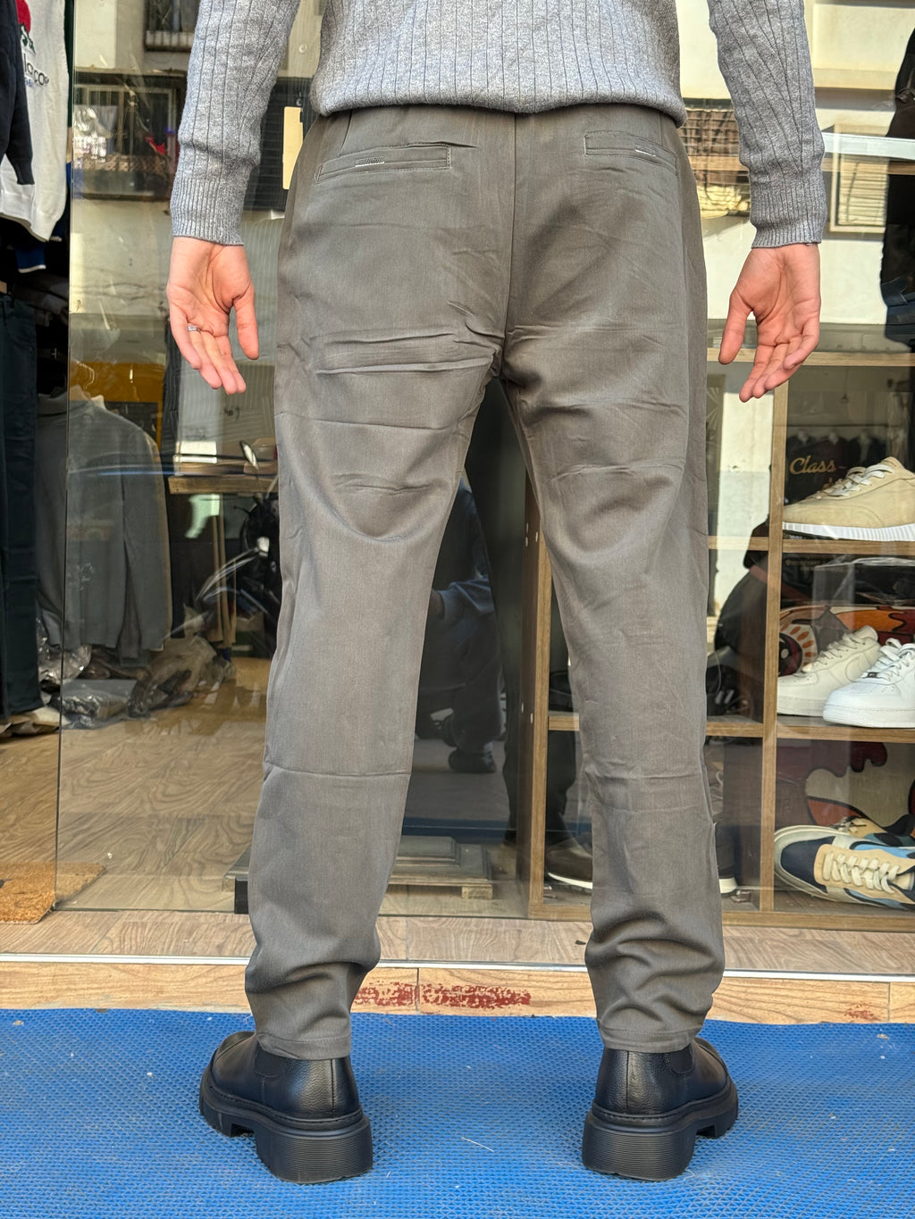 Pantalon Jogger Chic – Gris