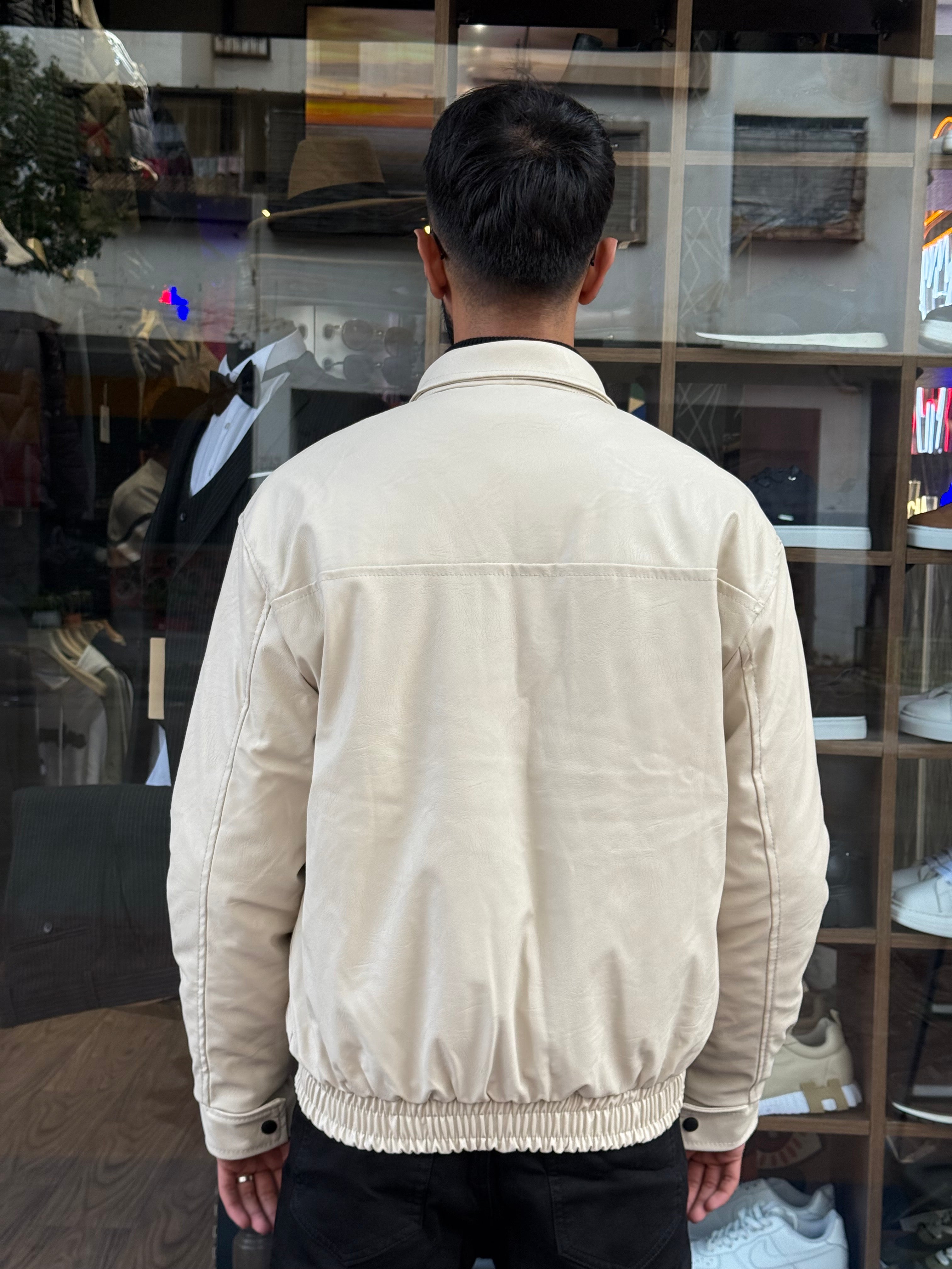 Veste Homme Beige Clair – Élégance Minimaliste & Coupe Moderne