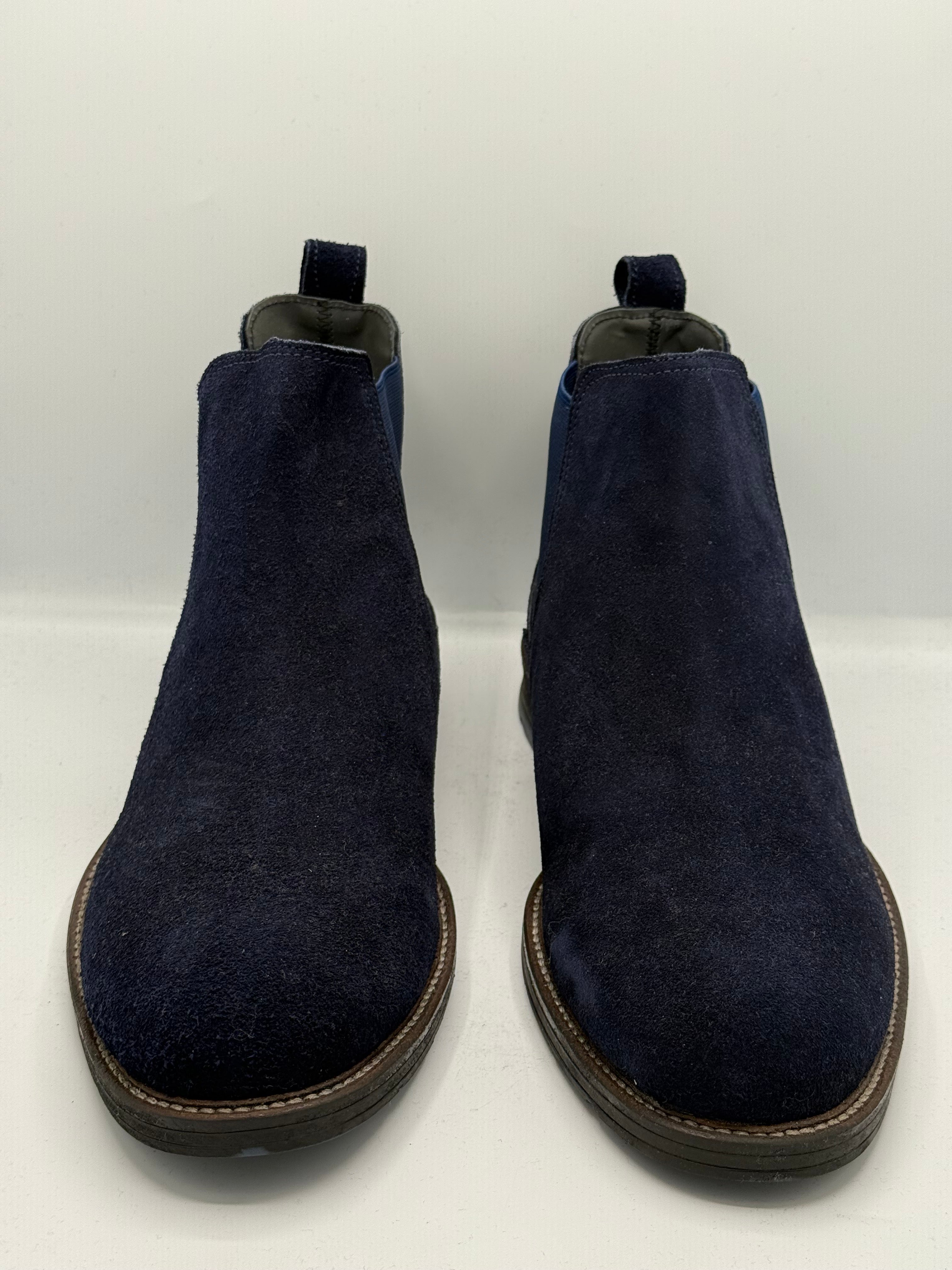 Bottines Chelsea Élégance Royale – Bleu Marine