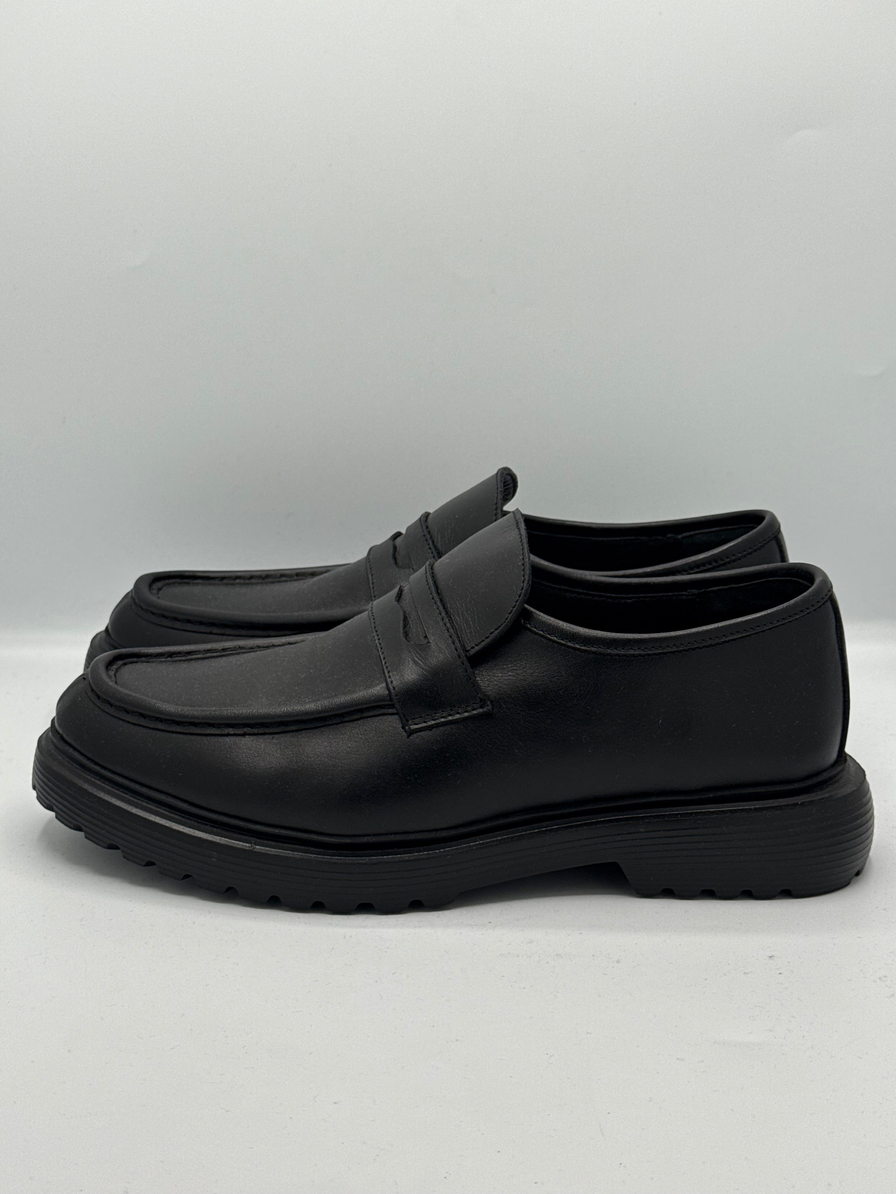 Mocassins Noirs Urban Luxe – Style Moderne & Confort Absolu