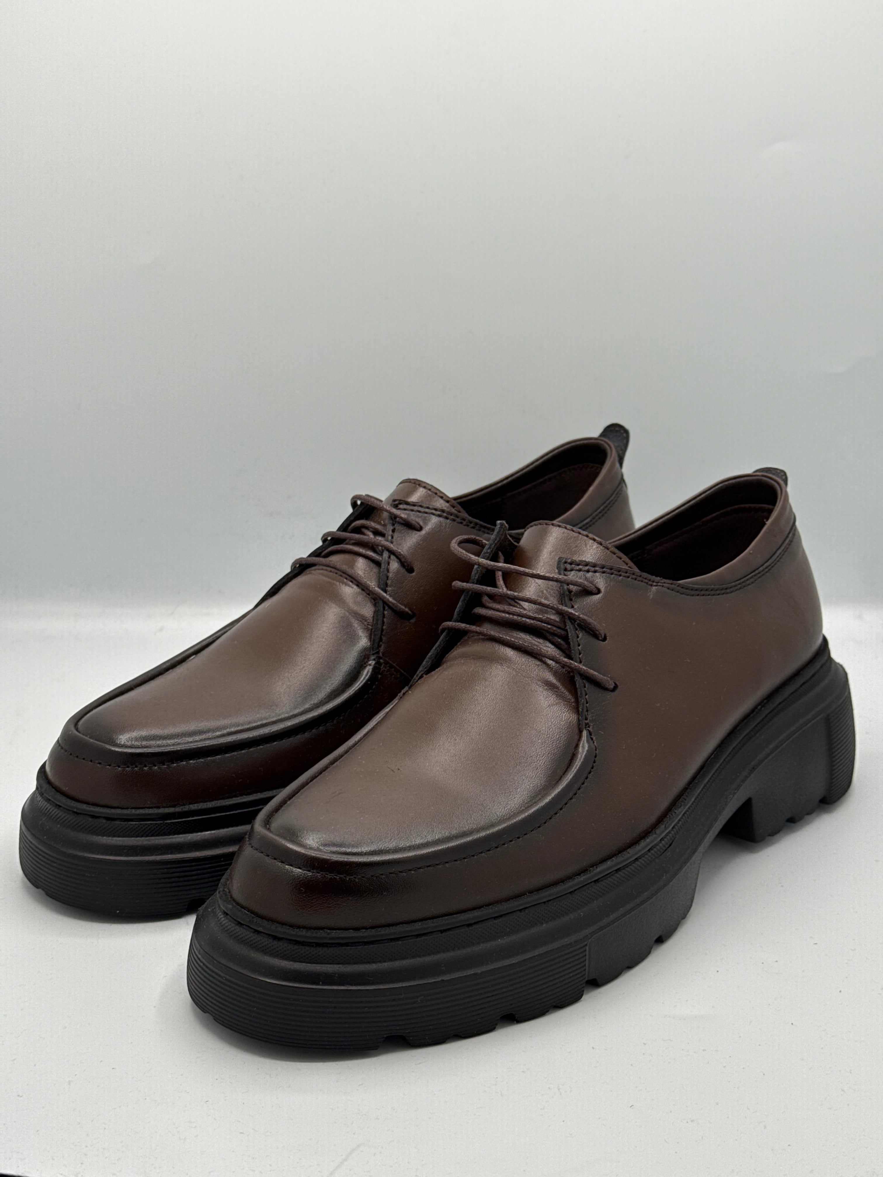 Chaussures Derbies Prestige Urbain – Marron Profond