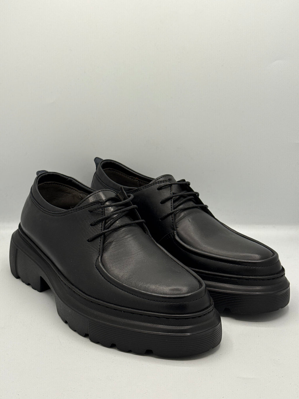Chaussures Derbies Modernes Prestige – Noir Profond