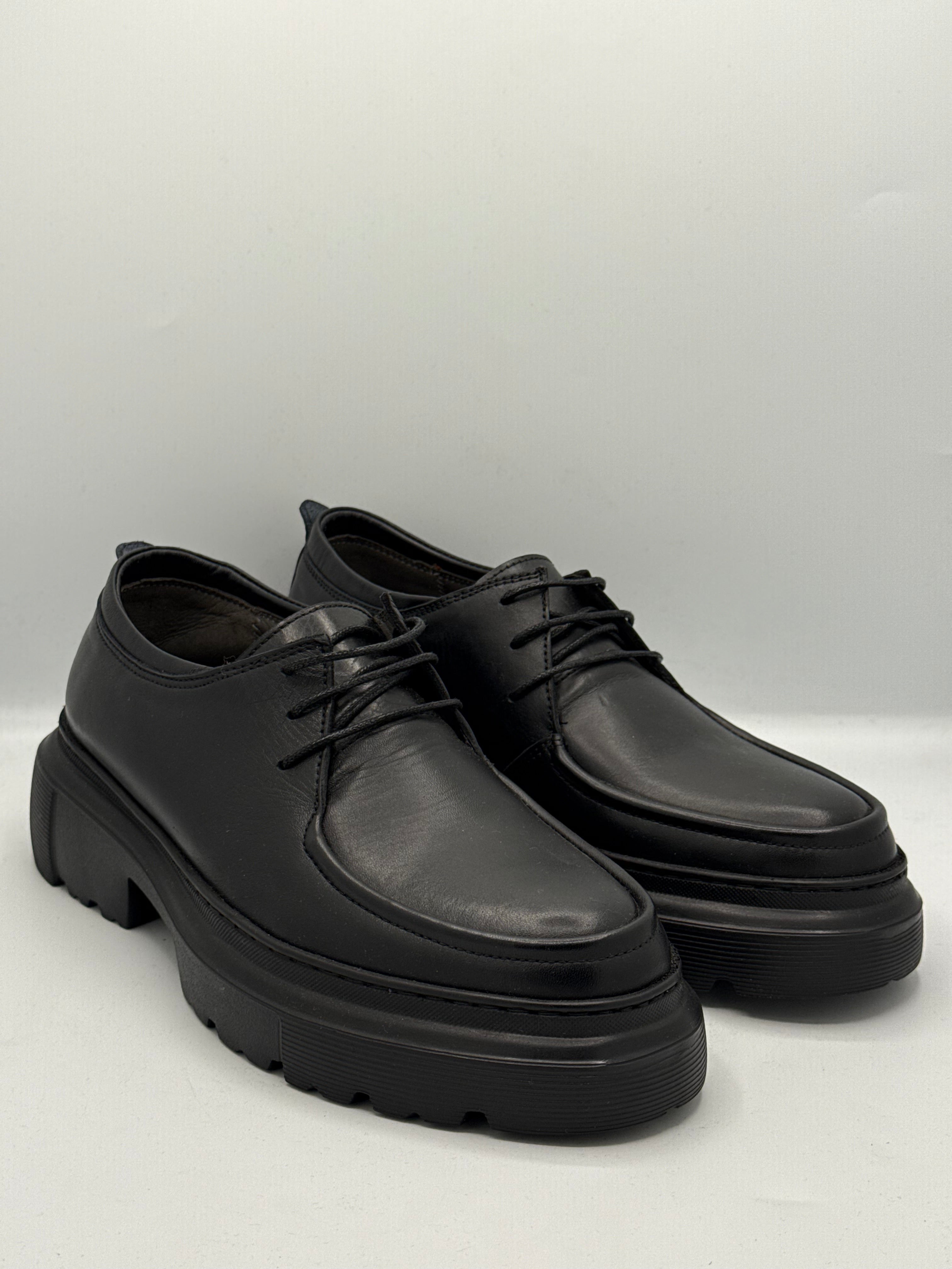 Chaussures Derbies Modernes Prestige – Noir Profond