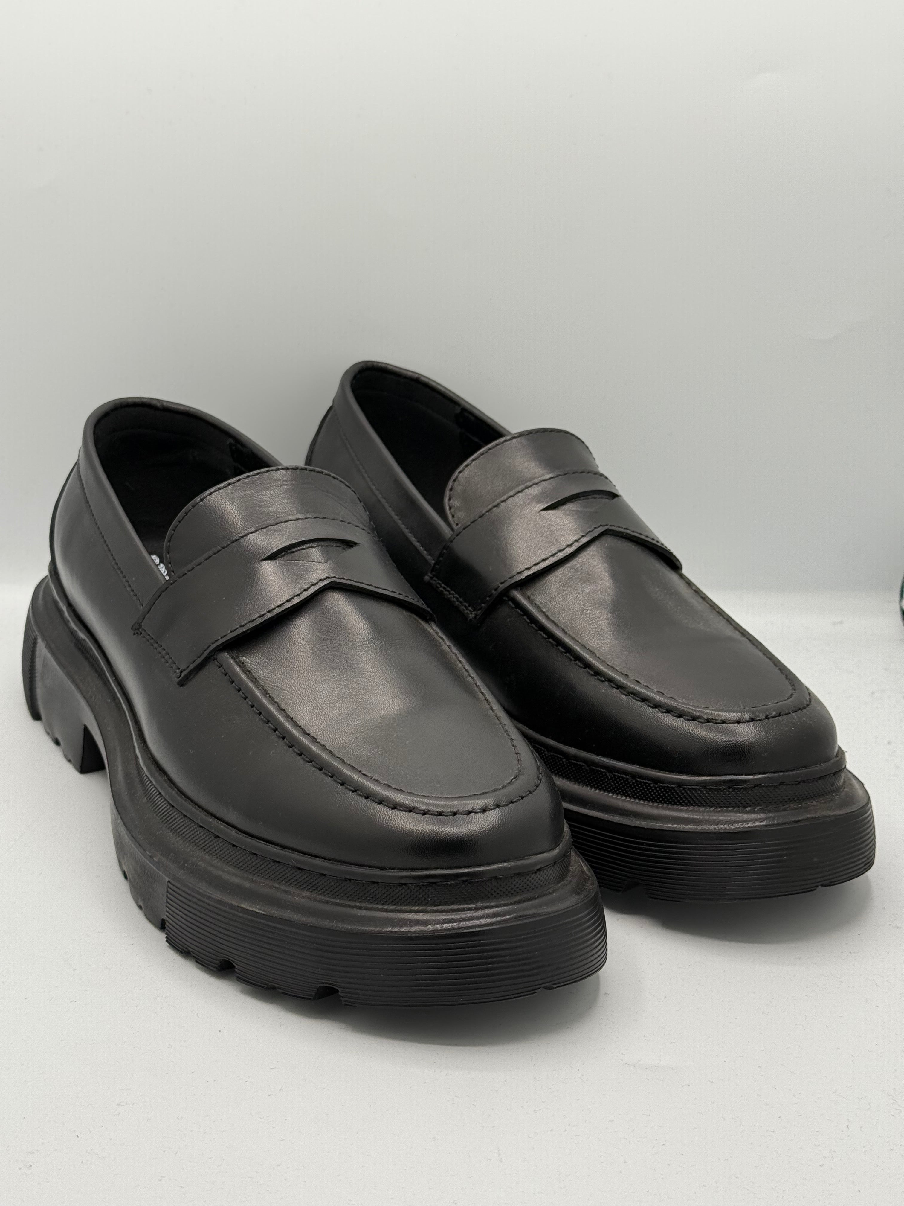 Mocassins Urbain Luxe – Noir Intense