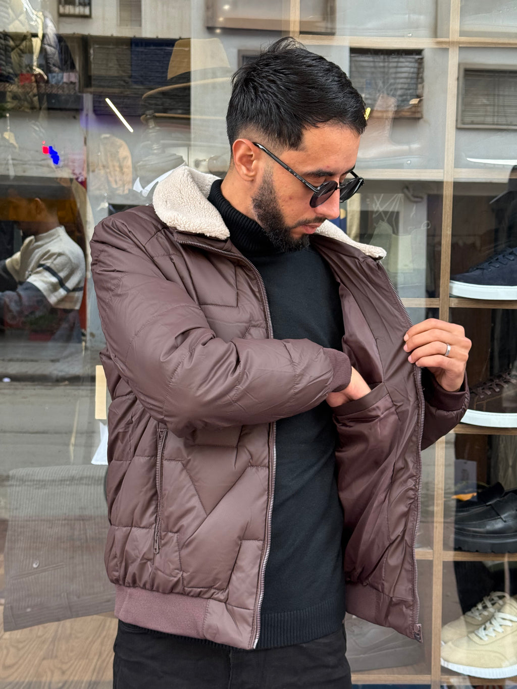 Veste Matelassée Prestige Élégant (A)