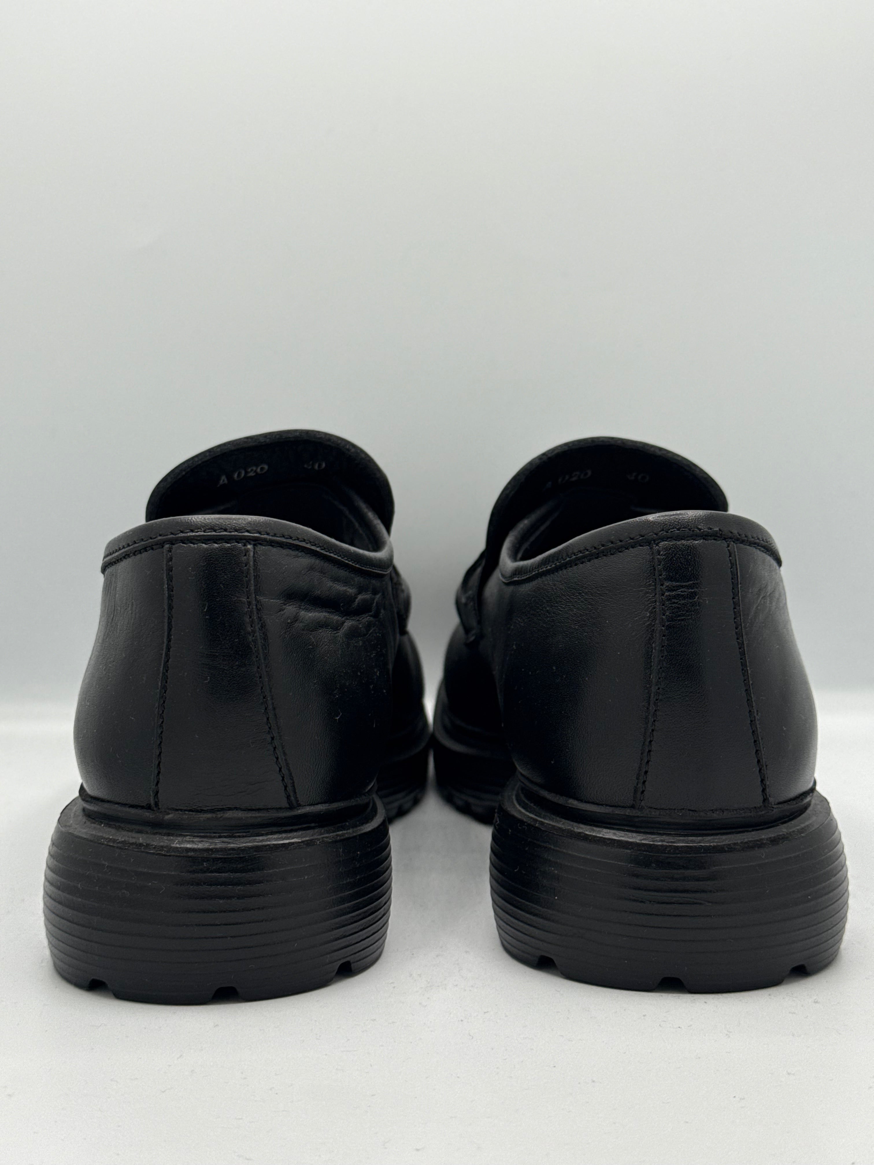 Mocassins Noirs Urban Luxe – Style Moderne & Confort Absolu