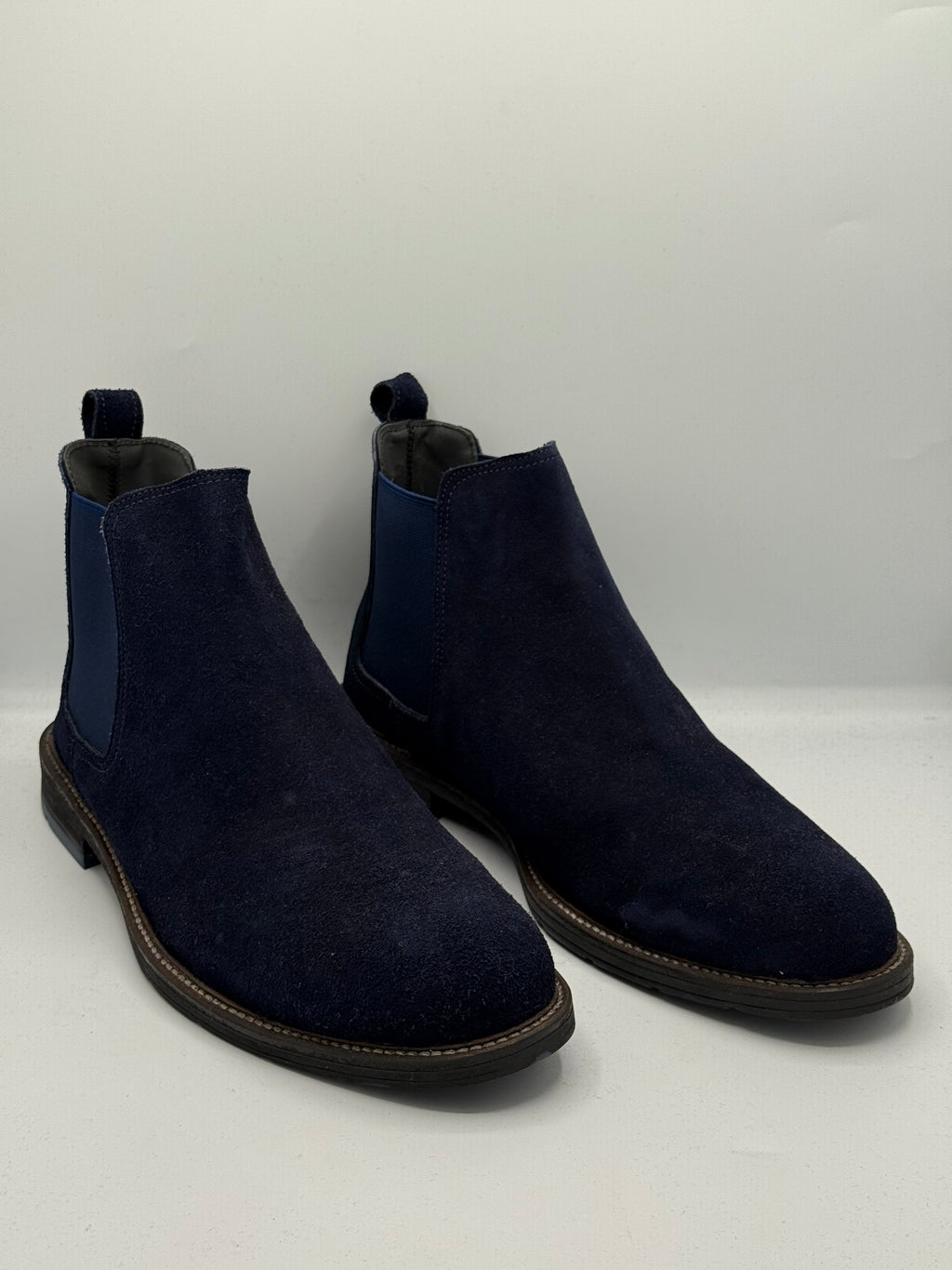 Bottines Chelsea Élégance Royale – Bleu Marine