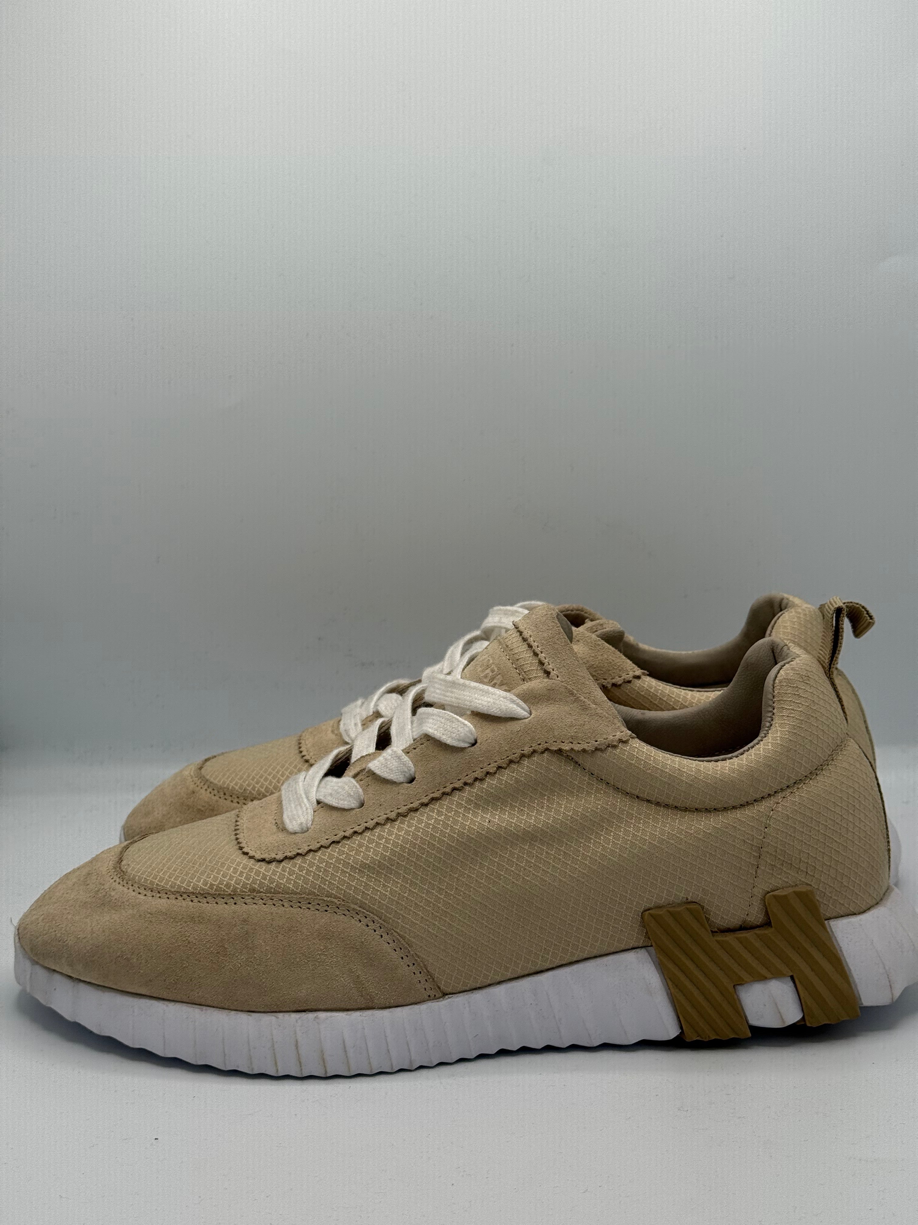 Sneakers Élégance Moderne – Beige Prestige