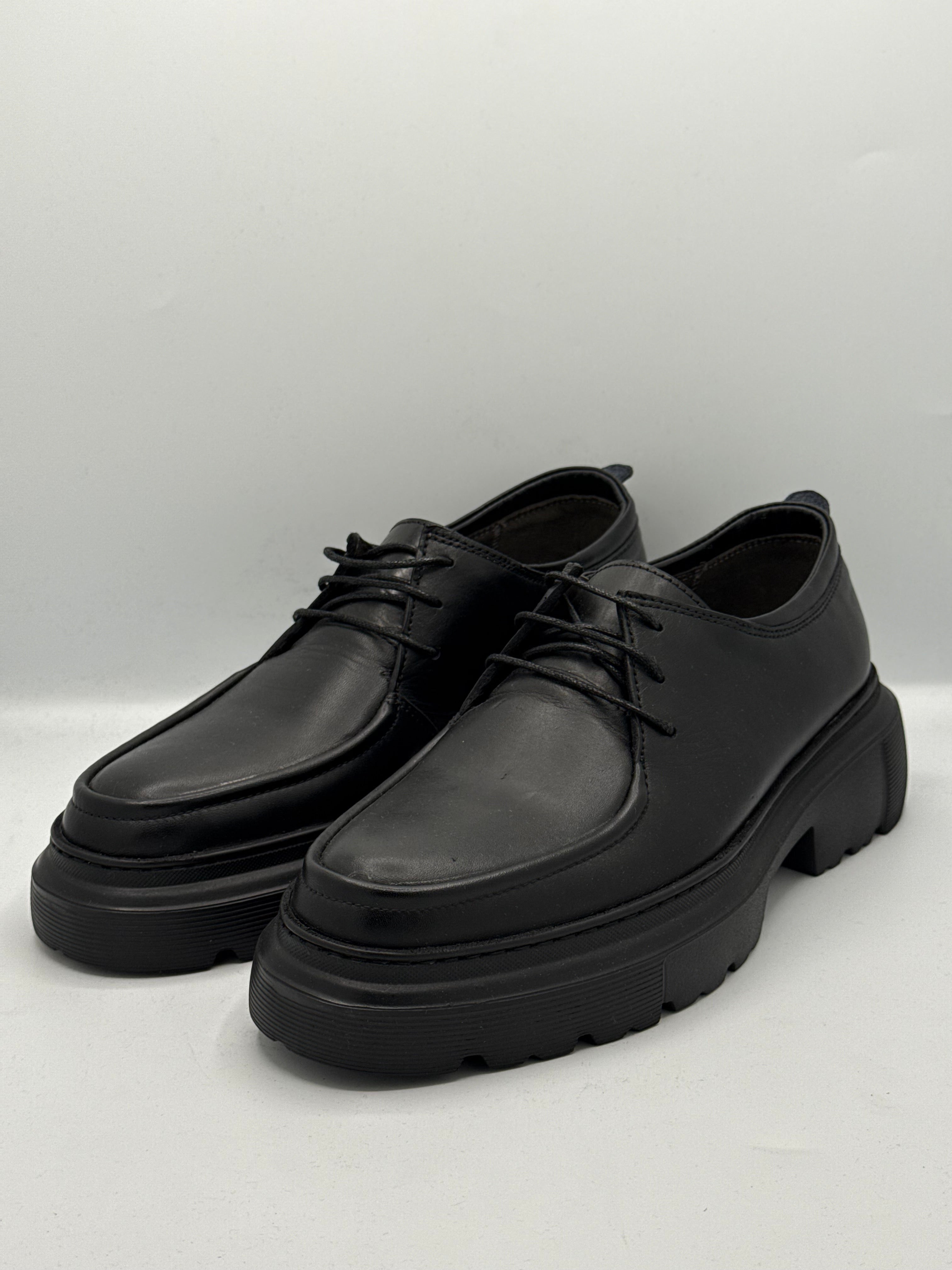 Chaussures Derbies Modernes Prestige – Noir Profond