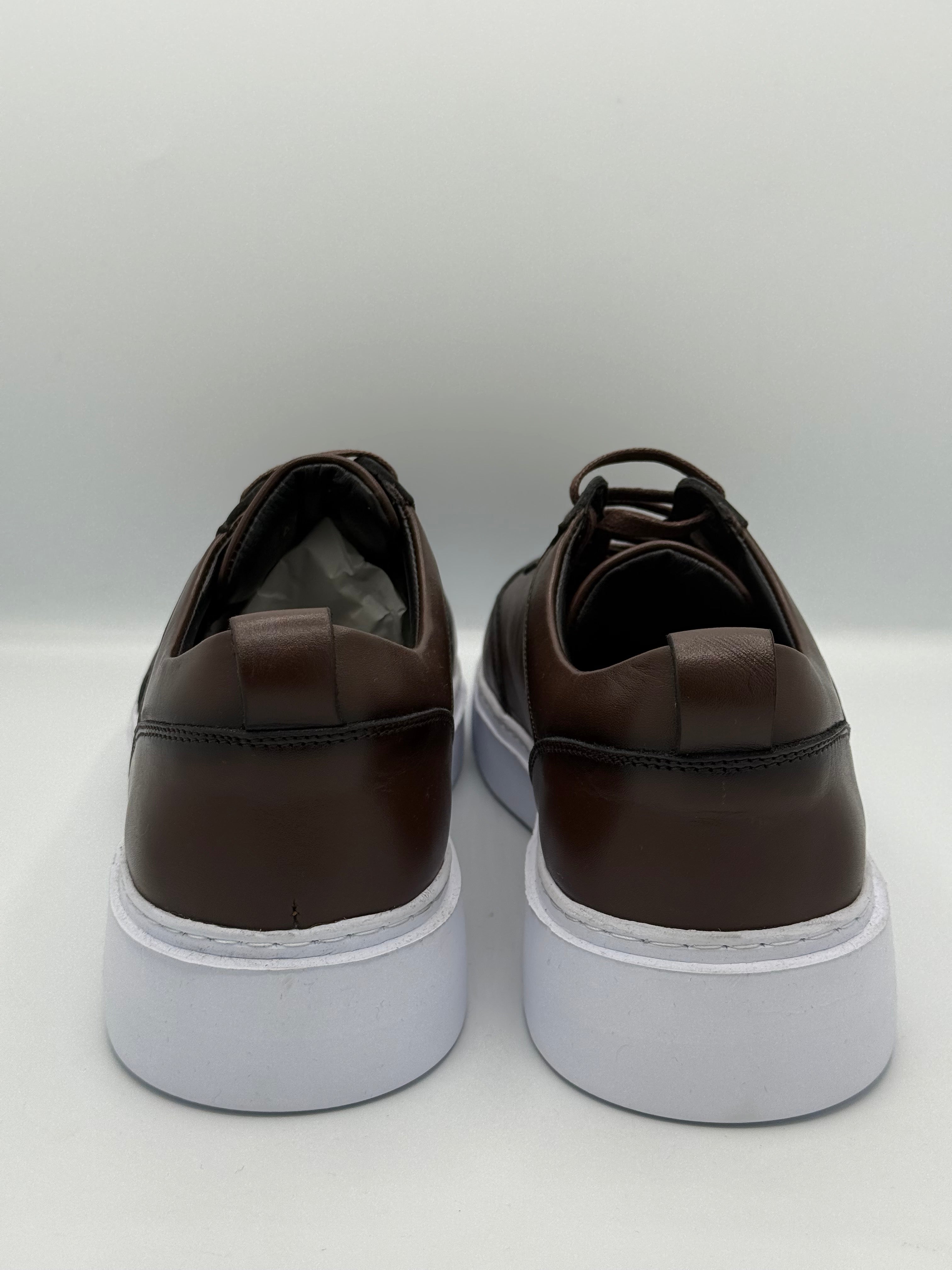 Sneakers Élégance Marron – Style Urbain Premium