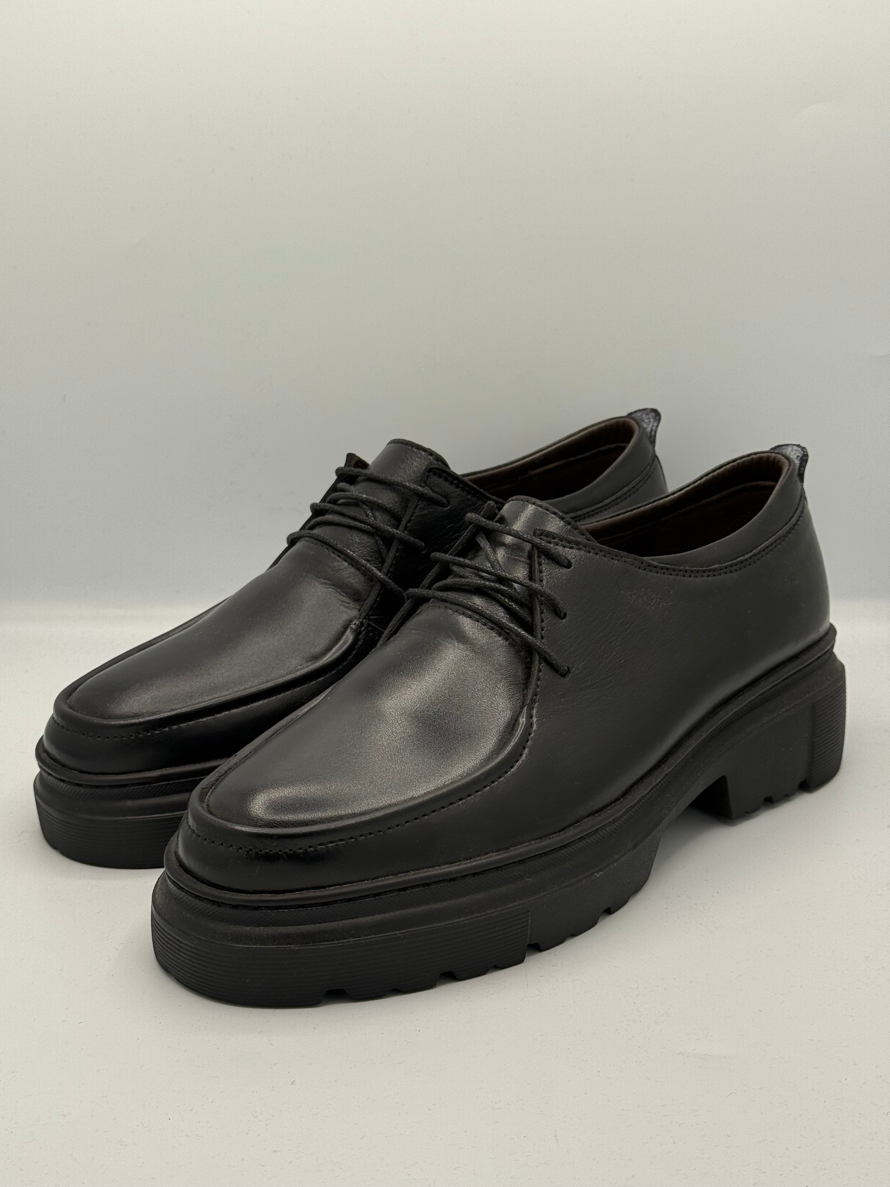 Derbies Platform Prestige – Noir Absolu
