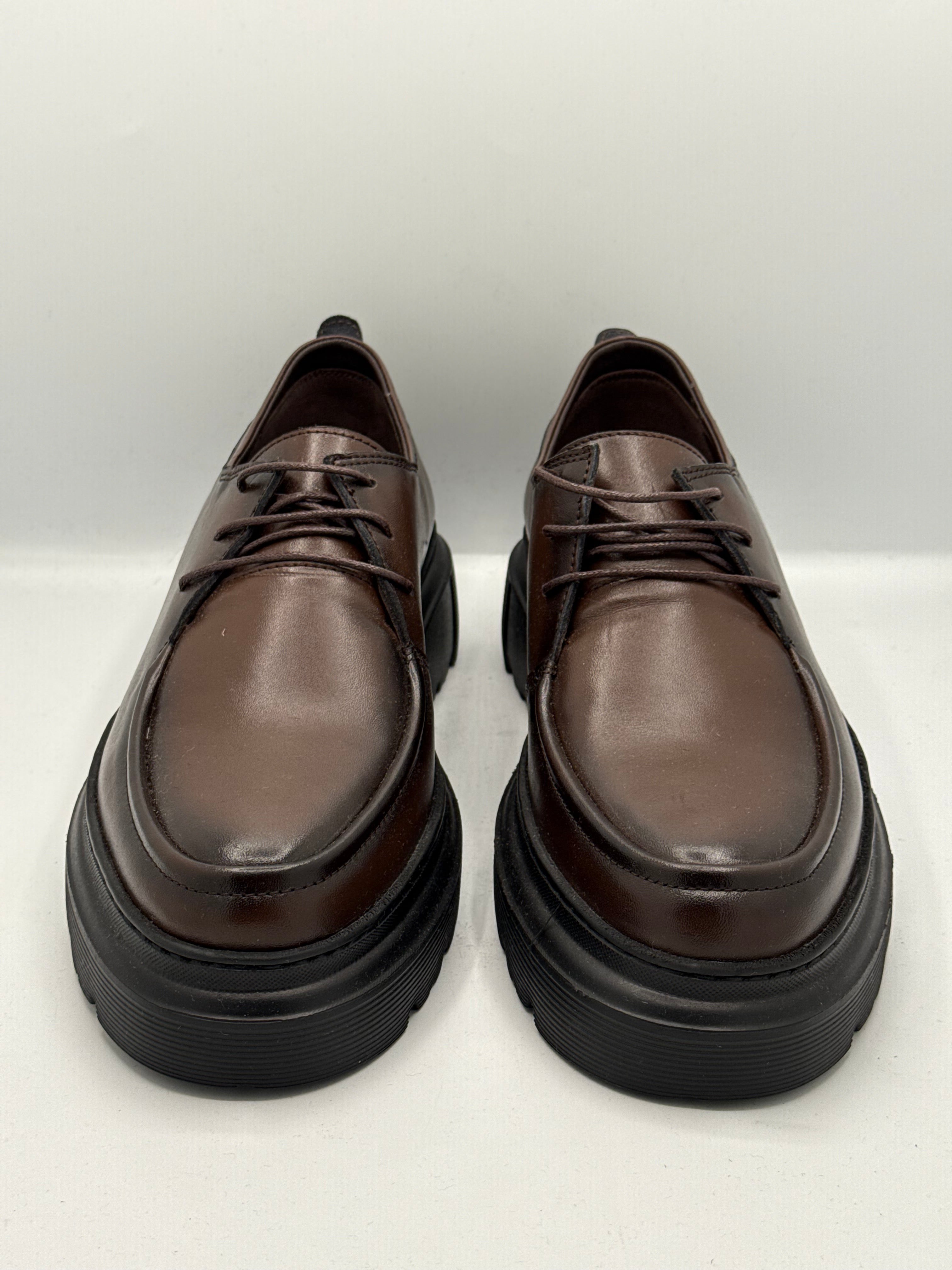 Chaussures Derbies Prestige Urbain – Marron Profond